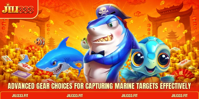 Advanced gear choices for capturing marine targets effectively
