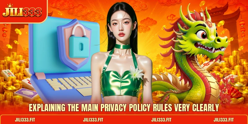 Explaining the main privacy policy rules very clearly Explaining the main privacy policy rules very clearly