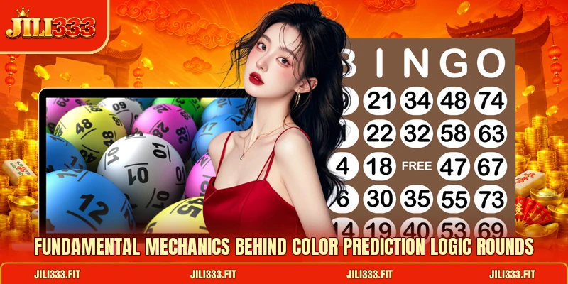 Fundamental mechanics behind Color Prediction logic rounds