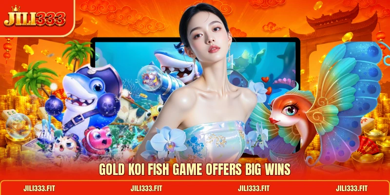 Gold Koi fish game offers big wins Gold Koi fish game offers big wins