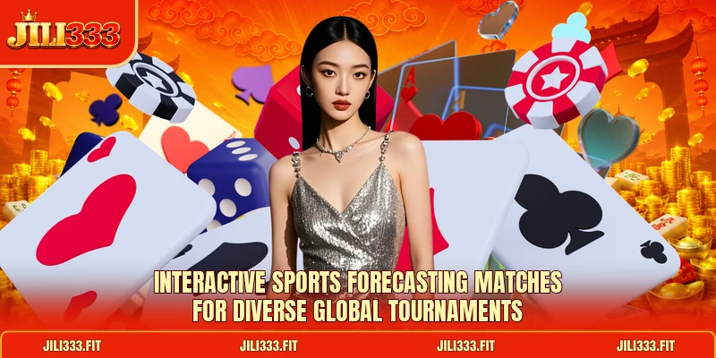 Interactive sports forecasting matches for diverse global tournaments